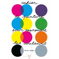 Cahier de peinture pour apprendre les couleurs