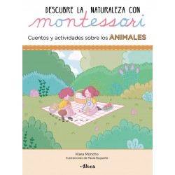 DESCUBRE LA NATURALEZA CON MONTESSORI cuentos y actividades sobre los ANIMALES