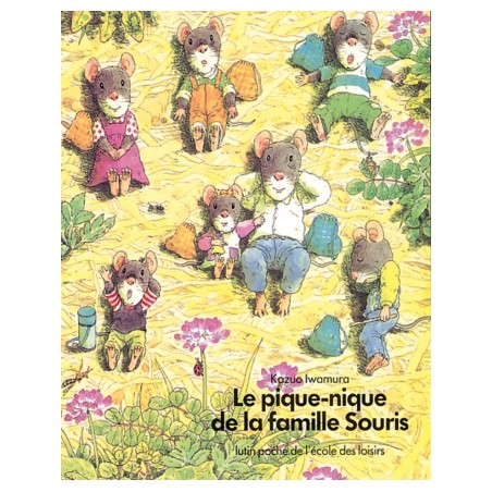 Le pique-nique de la famille Souris