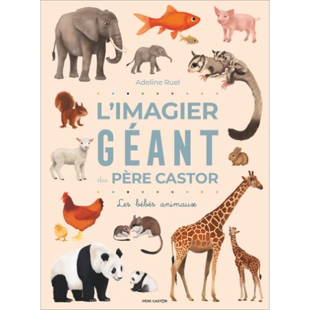 L'IMAGIER GÉANT DU PÈRE CASTOR - Les bébés animaux